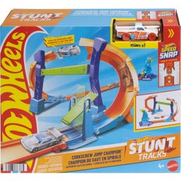 Hot Wheels Stunt Tracks - Corkscrew Jump - 1 Stk