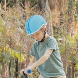 Globber HELM MASTER LIGHTS Gr. XS/S 47-51 - pastellblau