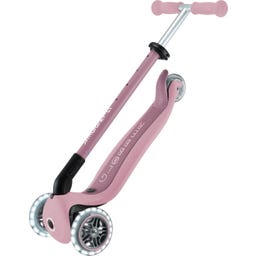 GLOBBER GO-UP DELUXE LIGHTS ECO 360, avec Roues Lumineuses - fruits des bois