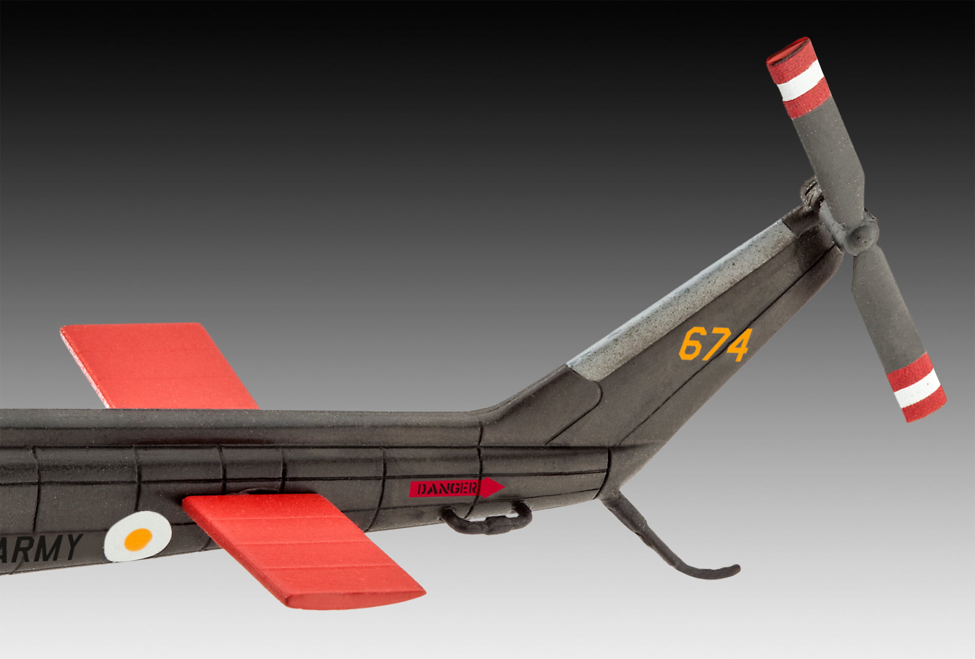 Revell Bell UH-1H Gunship - 1 pz.