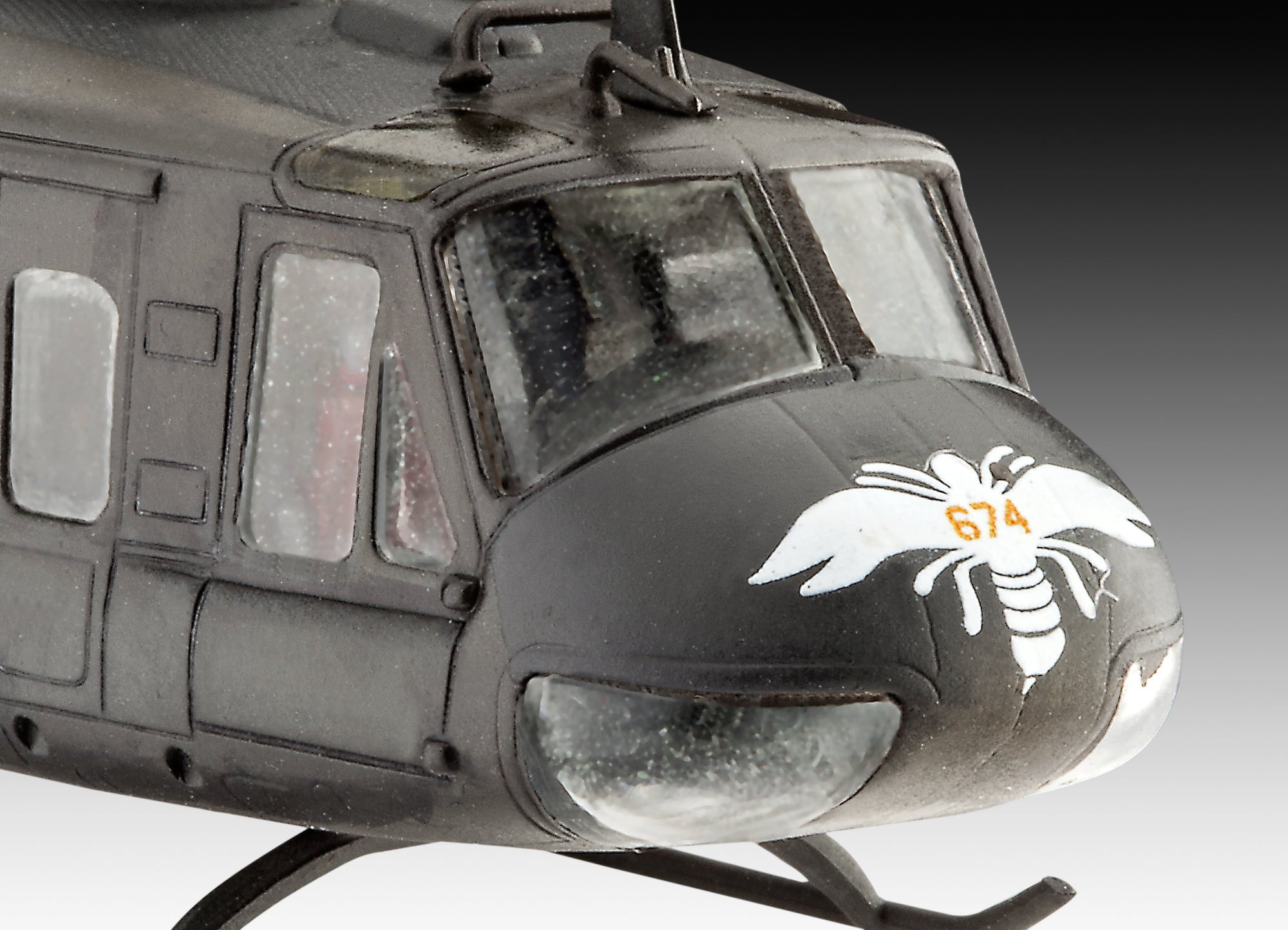 Revell Bell UH-1H Gunship - 1 pz.