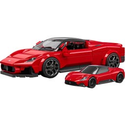 Hot Wheels Brick Shop Speed Serie Maserati