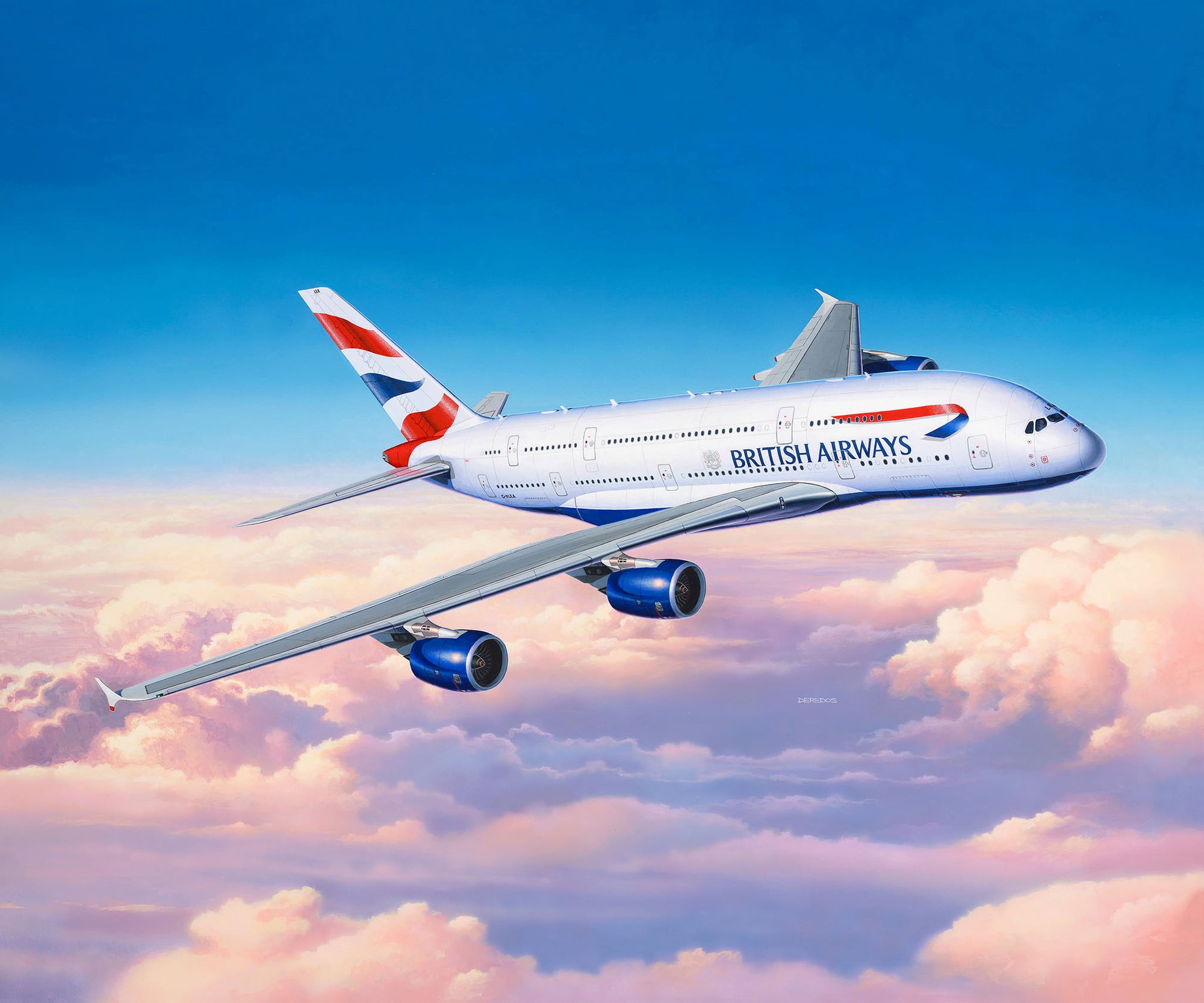 Revell A380-800 British Airways - 1 Stk