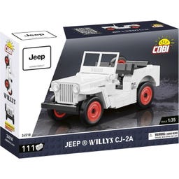 Cobi Jeep Willys CJ-2A, weiß Scale 1:35 - 1 Stk