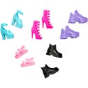 Barbie Puppen Zubehör 5 Paar Schuhe - 1 Set