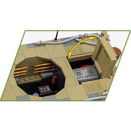 Cobi Panzer VI Tiger no 131 Scale 1:28