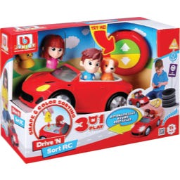 BBJunior Drive 'N Sort R/C 22cm (I/R Control) - 1 Stk