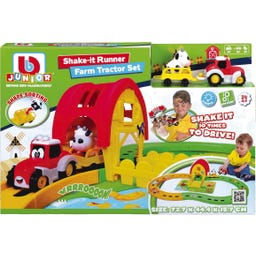 Shake-it Runner Farm Traktor mit Anhänger und Farmhouse - 1 Stk