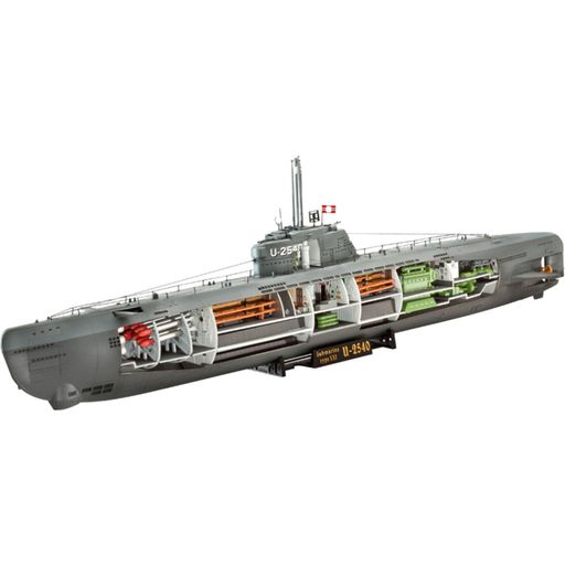 Revell U-Boat Type XXI U 2540 & Interior - 1 item