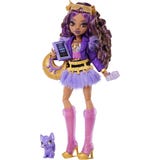 Monster High Clawdeen Wolf Modepuppe in Pelzrock