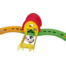 Shake-it Runner Farm Traktor mit Anhänger und Farmhouse