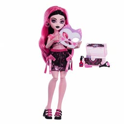 Monster High Self-Scare Secrets Draculaura Modepuppe - 1 Set
