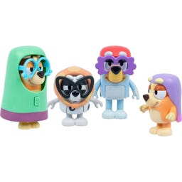 Bluey Confezione con 4 Personaggi - 4 Nonne - 1 pz.