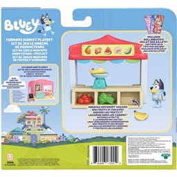 Bluey Farmers Market Playset - 1 item