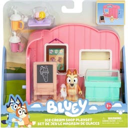 Bluey Mini-Speelset Ice Cream Shop - 1 Stuk