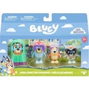 Bluey Lot de 4 Figurines 