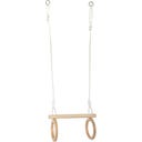 Small Foot Trapezio con Anelli in Legno - 1 pz.