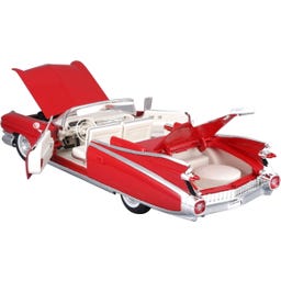 Cadillac Eldorado Biarritz Cabriolet 1959 - 1:18 - rouge et blanc