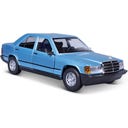 Bburago Mercedes 190E '87 - azul