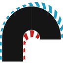 Carrera HYBRID - Hairpin Curve 180° L/R - 2 Stk