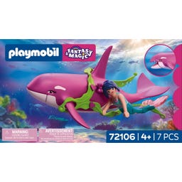 PLAYMOBIL 72106 - Orca mit Meerjungfrau - 1 Stk