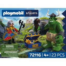 PLAYMOBIL 72116 - Troll mit Löwenritterschatz - 1 Stk