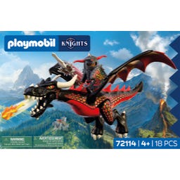 PLAYMOBIL 72114 - Schwarzer Drache - 1 Stk
