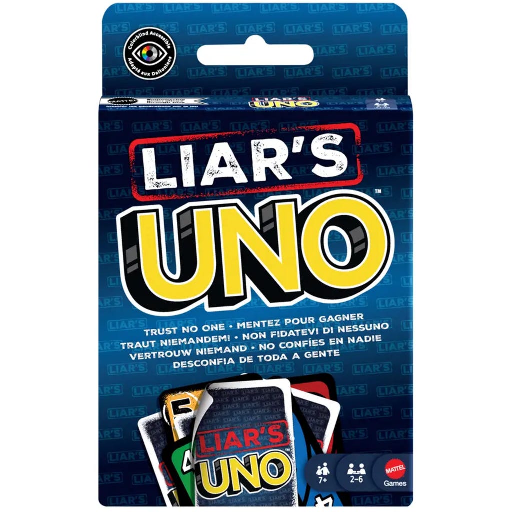 Spel Uno Liars - afbeelding 2