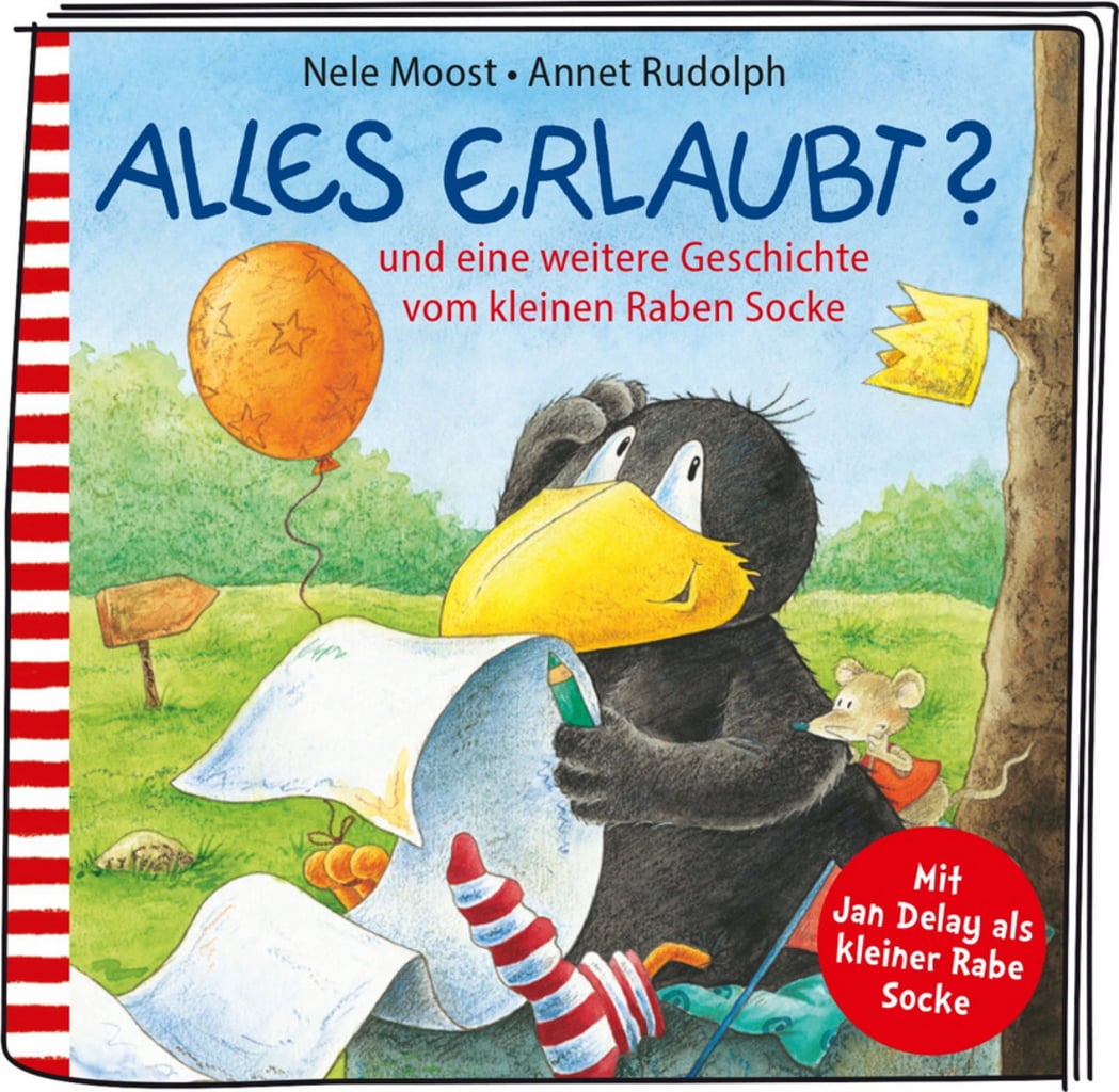 Tonie Hörfigur - Der kleine Rabe Socke - Alles erlaubt? (Tyska) - 1 st.