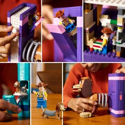 Disney Pixar 43301 Toy Story: Slinky-Buchstütze
