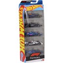 Hot Wheels Formule 1 5-pack