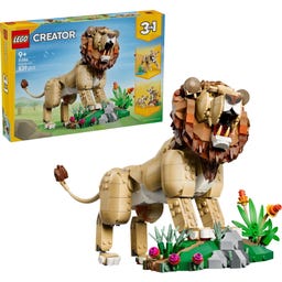 31386 Creator 3-in-1 - Wilde Dieren: Majestueuze Leeuw - 1 Stuk