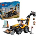 LEGO City 60480 Yellow Backhoe Loader - 1 item