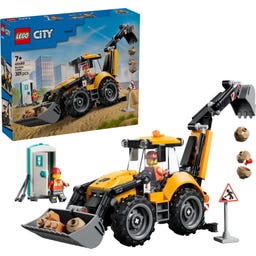 LEGO 60480 City - Gele Graaflaadmachine - 1 Stuk