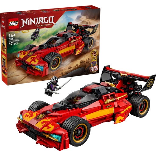 LEGO Ninjago 71867 15th Anniversary: X-1 Ninja Supercar - Playpolis