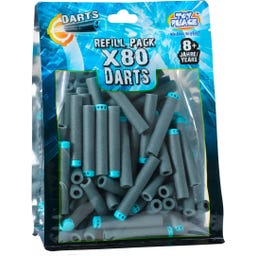 Toy Place Soft Gun Refill Pack, 80 Stück - 1 Stk
