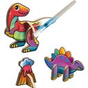 CREATE 'N COLOUR Dinosaurier - Raptor + Stegosaurus - 1 Stk