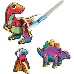 CREATE 'N COLOUR Dinosaurier - Raptor + Stegosaurus - 1 Stk