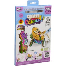 CREATE 'N COLOUR Meerestiere - Seepferdchen + Otter - 1 Stk