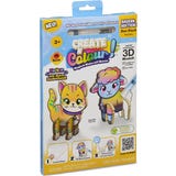 CREATE 'N COLOUR Bauernhoftiere - Katze + Lamm