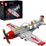 Mould King 24068 - P-51D Mustang Jagdflugzeug