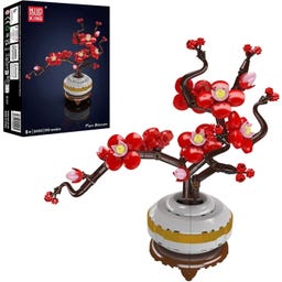 Mould King 24120 - Prugno in Fiore in Vaso - 1 pz.
