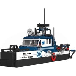 Mould King 10084 - Barca della Polizia - 1 pz.