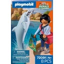 PLAYMOBIL Zoo: Delfin und Besucherin - 1 Stk