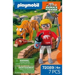 PLAYMOBIL Zoo: Tiger und Besucher - 1 Stk
