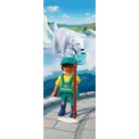 PLAYMOBIL Zoo: Eisbär und Pfleger - 1 Stk