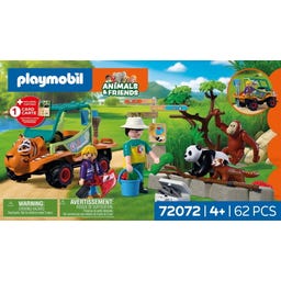 PLAYMOBIL Zoo: Tierpflegermobil - 1 Stk