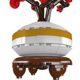 Mould King 24120 - Prugno in Fiore in Vaso - 1 pz.