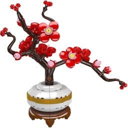 Mould King 24120 - Prugno in Fiore in Vaso - 1 pz.
