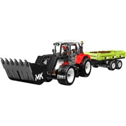 Mould King 24093 - Pala Gommata con Rimorchio - 1 pz.